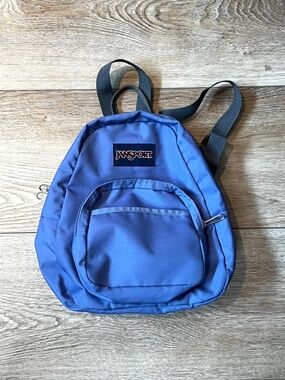 Jansport Half Pint Mini Backpack Periwinkle Blue Purple